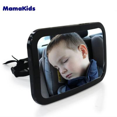 China Large Size Rear Head Mirror Safety Rear View Rear Seat Mirror Baby Car Mirror for sale