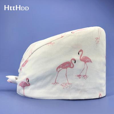 China New section high quality cotton for man and woman scrubs medical caps hospital hats tieback design and medical pet cap for sale