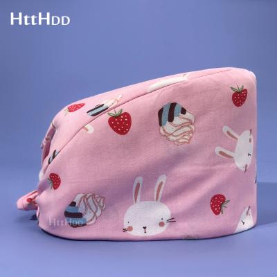 China High Quality Medical Scrub Hat Headband Adjustable Head Cover Caps For Women/Men Groom Accessories Pet Vet Surgery Hat for sale