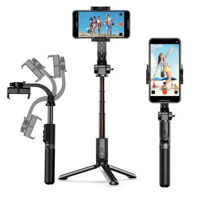 China New Product GS30 1 Axis Selfie Stick Tripod Stabilizer Handheld Gimbal Stabilizer with Lithum Cell for Phone and Go pro3 for sale