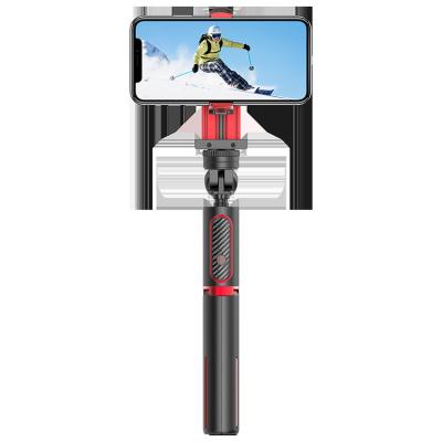 China Lightweight Flexibility Bluetooth Connecting APP Anti-shaking 1 Axis Gimbal Stabilizer Handheld Selfie Stick for Smartphone and Gopro or Small Action Camera for sale