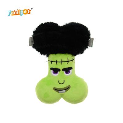 China Wholesale Designer Custom Manufacturer Good Quality Bone Stuffed Dog Toys Viable Creepy Smile Set for sale