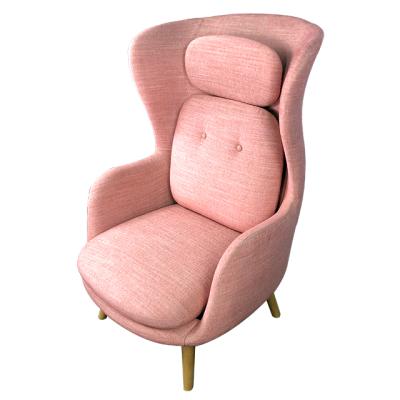 China Modern Design Pink Color Adjustable High Quality Home Leisure Furniture Living Room Single Seater (Other) Single Seater Sofa Chair for sale