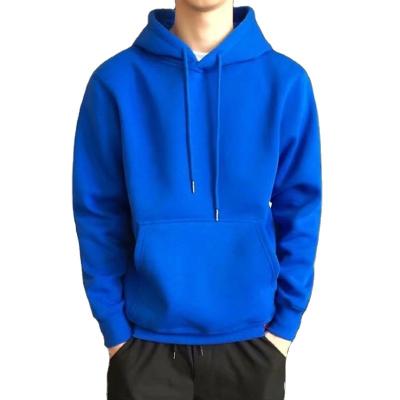 China 2022 New Arrivals Anti-wrinkle Mens Autumn Winter Hooded Street Long Sleeve Solid Color Tops White Men Loose Hooded Casual Hoodies for sale