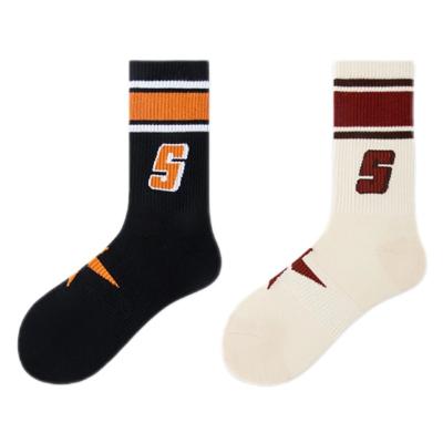 China Wholesale Breathable OEM Designer Custom Sock Crew Sock Cotton Sports Socks With Logo Private Label Bamboo Design Own Logo Men Sports Casual for sale