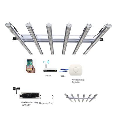 China Seed starting 2021 hot products, 1000W LED GROW LIGHT with 4 bars\6 bars or 9 bars for indoor breeding for sale