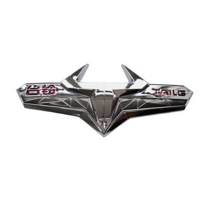 China Water Resistant Professional Custom Car Logo Badges Full Metal Body Decoration 3d Bull Logo Car Badge Sticker For for sale