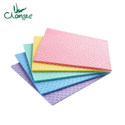 China Viable Best Quality German Cellulose Sponge Kitchen Cleaning, Cellulose Dishwashing Sponge Scouring Pad For Wholesale for sale