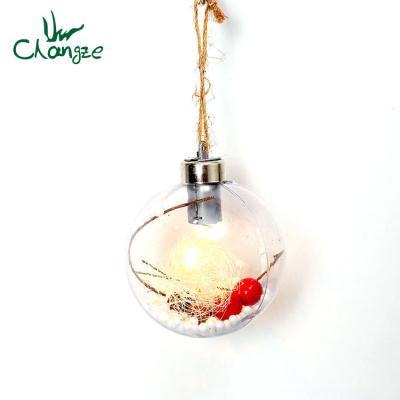 China Amazon Best Selling LED Christmas Plastic Ball Decoration Festival All For Christmas Tree Decoration for sale