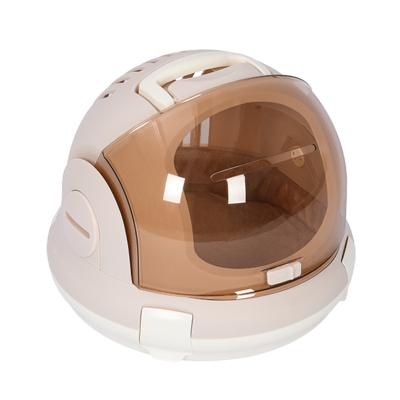 China Plastic Astronaut Travel Pet Carrier Pet House PAKEWAY Sustainable Pet Travel Outdoor for sale