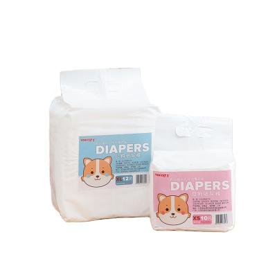 China Pakeway Stocked Pet Diaper - Male - Medium 12pcs/pack Male Dog Diaper Pet Supplies for sale