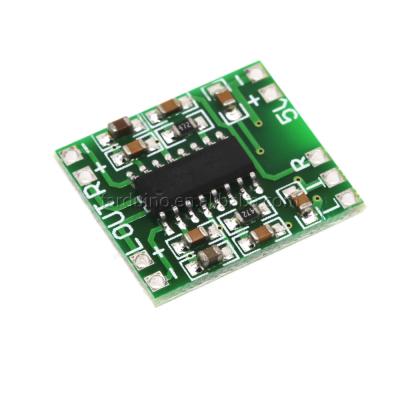 China Electronic Products PAM8403 Mini Digital Amplifier Board 2*3W Class D Digital 2.5V to 5V Power Amplifier Board for sale