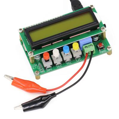 China Electronic Products Digital LCD Capacitance Meter Inductance Table Tester LC Meter Frequency 1pF-100mF 1uH-100H LC100-A + Test Clip for sale