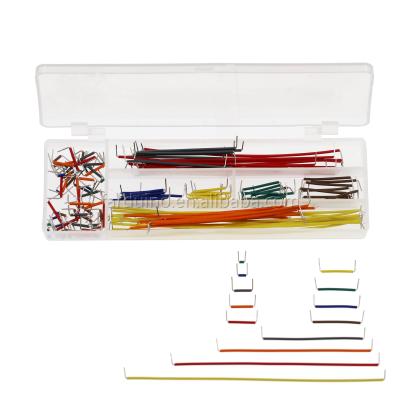 China Hot Selling Electronic Products 140 Pcs U Form Solderless Breadboard Jumper Cable Wire Kit For Shield For Raspberry Pi Drop Shipping for sale