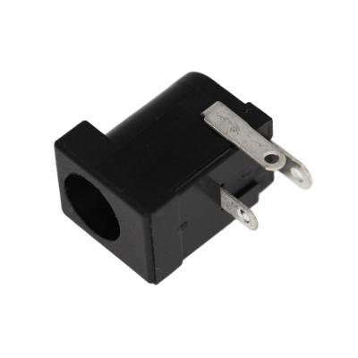 China Electronic Products PCB Mount 5.5 x 2.1 Female DC Power MM Jack Plug Socket Connector Black for sale