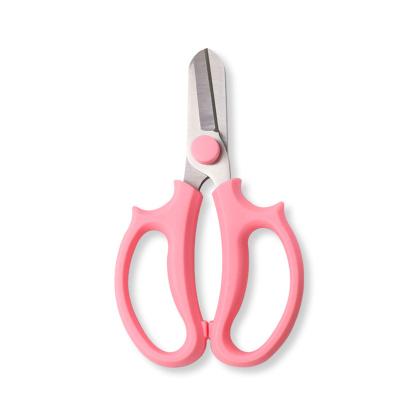 China Comfortable Anti-skid Flower Floral Scissors Professional Garden Scissors Garden Handle Handle Scissors for sale