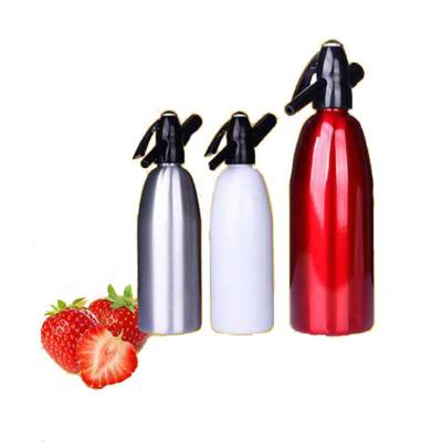 China Amazon Hot Selling Viable 1 Liter Soda Siphon Maker For Seltzer Sparkling Water Heading To Drink Cocktail for sale