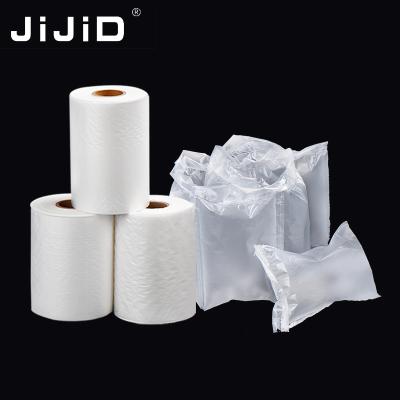 China JiJiD 20*12cm*300M Lockedair Air Bubble Film Air Shockproof Pillow Film Roll Packaging Bag Plastic Air Cushion Film for sale