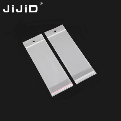 China JiJiD Microwavable Clear Packaging Bag Gift Packaging Opp Clear Bag Single Layer Plastic Bags for sale