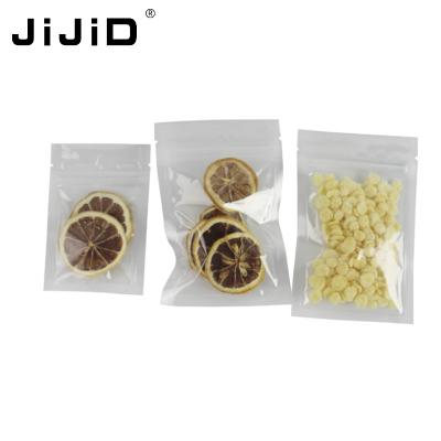 China JiJiD Moisture Proof Plastic Pouches Laminated Reseal Bag Resealable Plastic Bags for sale