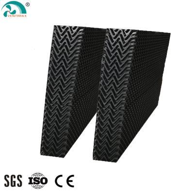 China Plastic Greenhouse and Chicken House Water Cooling Pad / 150mm Honeycomb Evaporative Cooling Pad / Plastic Greenhouse Pad for sale