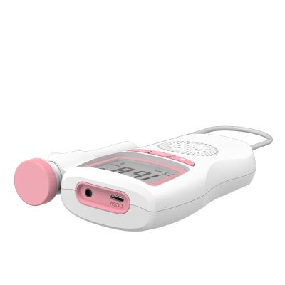 China Good Quality Baby Household Large Screen Heart Rate Doppler Monitor Doppler Fetal Infant Doppler for sale