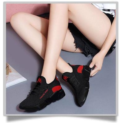 China 2021 Light Weight Walking Women's Lady Flats Sports Casual Shoes For Ladies for sale