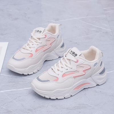 China Dad Platform Shoes Women Lady Clumsy Flat Ladies Flat Sneaker Flat Sneaker Shoes for sale