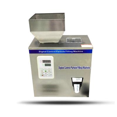 China Chemical automatic 2-200g weighing and filling machine for powder, medicinal herbs, coffee, tea, seeds, grain for sale