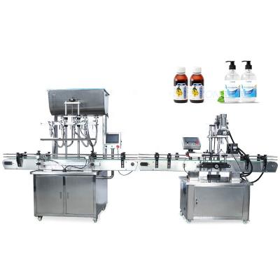 China Wholesale Electric Food Automatic Piston Liquid Filling And Capping Machine For Plastic Bottle for sale