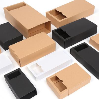 China Recyclable Custom Wholesale Printing Packaging Box Paper Cartons Folding Drawer Box Gift Packaging Cardboard for sale