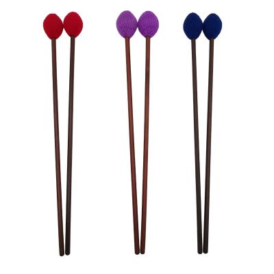 China JINGXUAN Educational Toy Marimba Percussion Mallets Chat Semi-Hard Key Mallets Keyboard Mallets Percussion with Maple Grips for sale