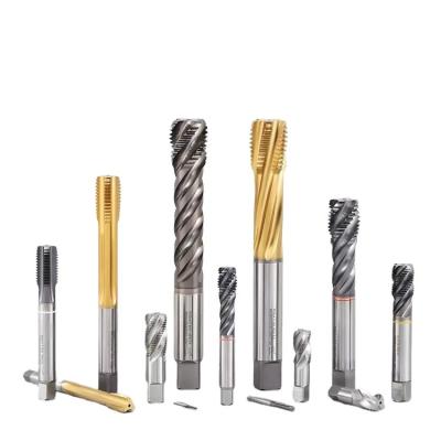 China Good Quality Carbide Spline Steel Pot Spiral Solid Point Threading Taps for sale