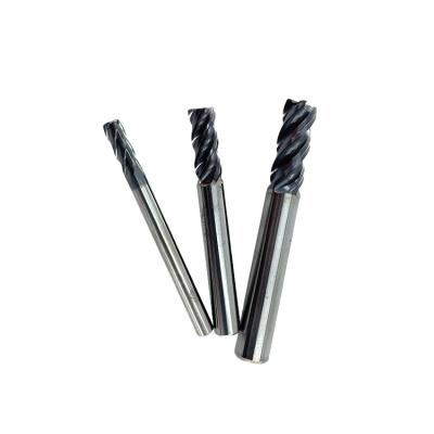 China Steel Manufacturer Price Cutter Grinder Endmill Tungsten Cemented Carbide Solid End Mills for sale