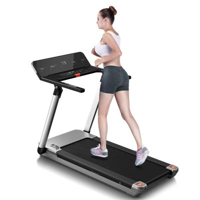 China Home YPOO Shock Absorption Pre Assembled Full Desk 100% Folding New Home Fitness Electric Treadmill for sale