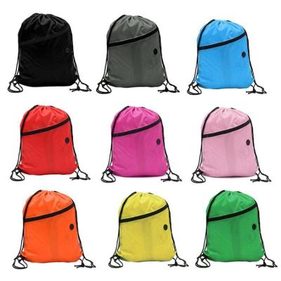 China Eco-friendly new design polyester shoulder foldable gym bag for sale for sale