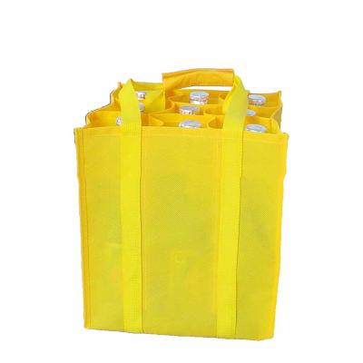 China Buying Wholesale Customized Printed 6 Bottle Gift Wine Bottle Bags for sale