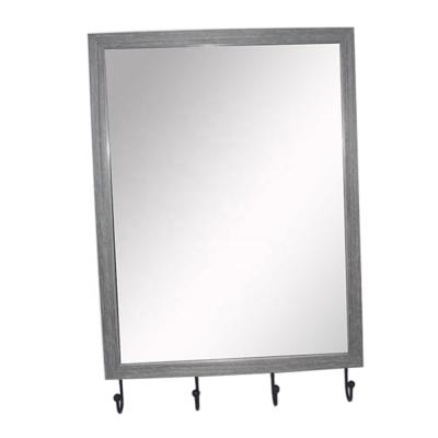 China Minimalist Hot Selling Square Bath Mirrors Wall Art Home Decor With Hook for sale