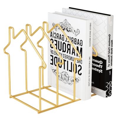 China Modern best-selling high quality luxury decor book rack plastic book holder for sale