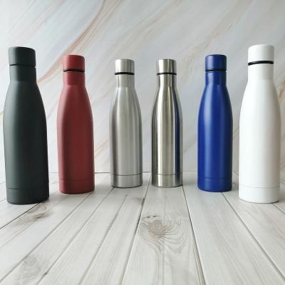 China 500ML Double Wall Stainless Steel Sustainable Thermos Bottle Insulated Sport Stainless Steel Thermos Bottle for sale