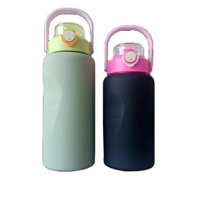 China Viable Hot Products Camouflage Stainless Steel 1.5l/2l Matte Big Water Bottle Custom Logo Big Water Bottle Sports for sale