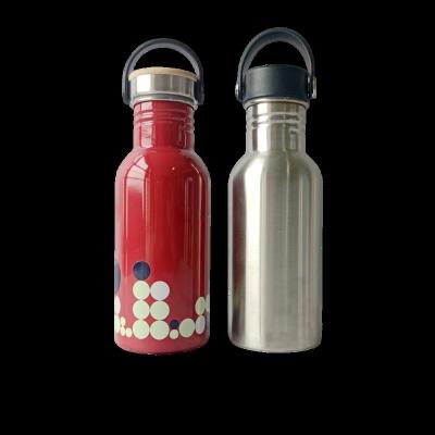 China 500ml Stainless Steel Sports Water Bottle Viable Wholesale Custom Sublimation Drink Bottle Stainless Steel With Lid for sale