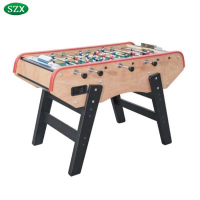 China Folding 3d table football soccer table tennis ball mini table cardboard soccer table accessories football for sale