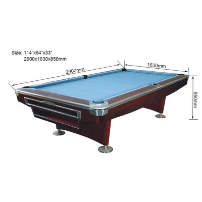 China Leather Pool Tables 7ft Pool Tables 8ft Pool Tables 8ft Coin Operated Billiard Table Leg Commercial Slate Billiard Billiard Leg Automatic Ba for sale