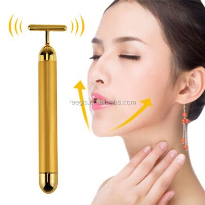 China Micro-vibrating 24K gold beauty illuminating bar for skin care face lifting slimmin for sale