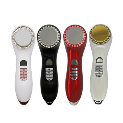 China Multifuncional Led Face Lift Skin Care Hot And Cold Light Massage Beauty Instrument Red And Blue Light Equipment Wholesale for sale