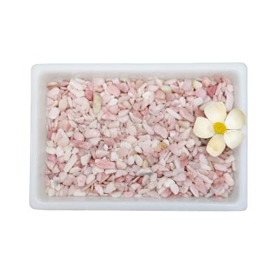 China Wholesale High Quality Gemstone Crystal Tumbles Unpolished Natural Pink Opal Chips For Quartz Ornaments from Europe for sale