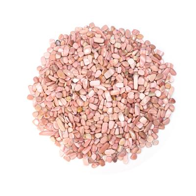 China Cheap Pink Opal Chips Crystal Tumbled Stones Bulk America Quartz Rock Crystals From America With Best Quality for sale