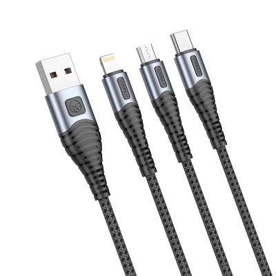 China Hot Selling Customized Mobile Phone In-mold Decoration Cheap Data Line Renewable Phone Strong Charging Cable for sale