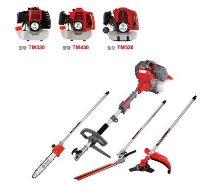 China Professional 42.7cc Garden 43cc 4 Multifunction Power Trimmers In 1Brush Cutter for sale